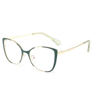 Metal glasses with blue light and UV protection 9713-3-GT