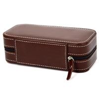 Watch case HSB3-1, brown/black-red