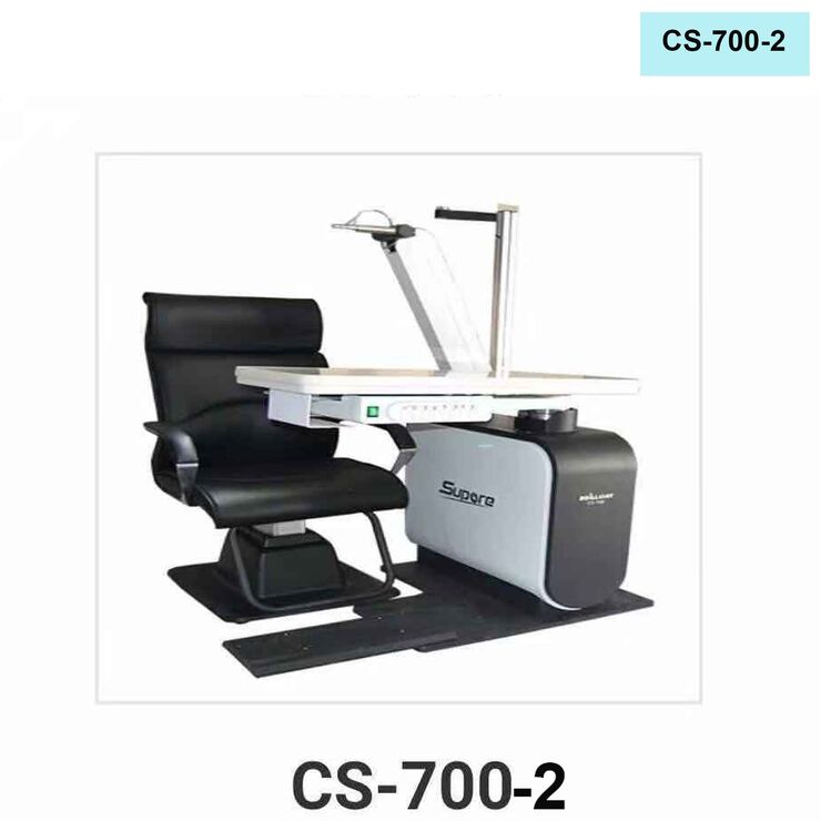 Ophthalmologist's place, combined tabler CS-700-2 Supore, table size 1010*480*120mm for 2 devices