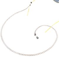 Silver-colored metal non-slip chain, for glasses and masks GS005
