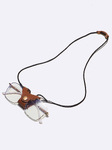 Imitation leather glasses chain GB047
