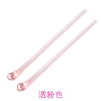 Plastic glasses sleeves B7, length 61 mm, hole 1.4 mm (price for a  pair)