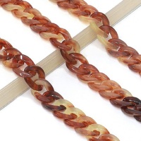 Acrylic non-slip chain, with 12 colors, for glasses and masks GB039