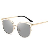 Photochromic glasses with blue light and UV protection 9704-GT