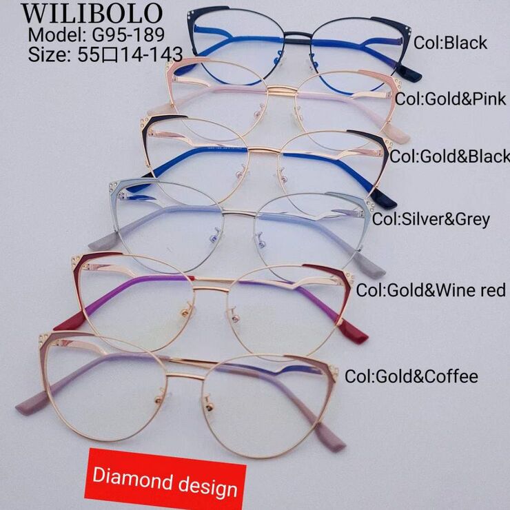 Metal ultrathin frames Wilibolo G95-189