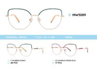 Оправа для очков металлическая женская MW3089