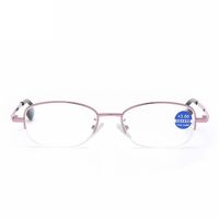 Nylor metal eyeglasses for reading JY1824 with Blue ray cut protection, from +1.00 to +4.00, PD62-64
