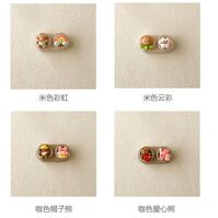 Мини-набор для мягких контактных линз выдвижной W-CT44咖色米色熊