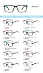 TR-90 plastic frames for glasses, with spring hinges MZ22-02