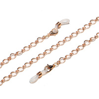 Glasses chain with white flower pearl GL1191