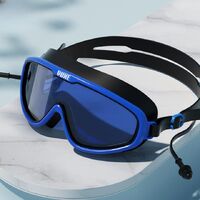 Очки для плавания водонепроницаемые с защитой от запотевания, с берушами и  шапочкой, YJ309-YU