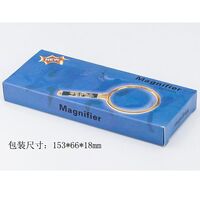 Лупа, увеличительное стекло с ручкой с узором дракона 金-龙60-XX, диаметр: 47 мм, увеличение: 8Х