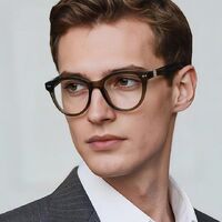 Оправа пластиковая из материала TR90, линзы с защитой от ультрафиолета и синего света FOCUS FCS2231