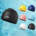 Silicone waterproof swimming cap for adults 1804-YU