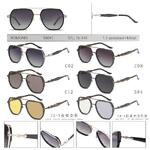 Polarized TR90 plastic + metal sunglasses for men Romonis 98041-R