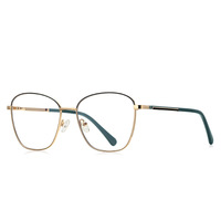 Windy spelling  style metal blue blocker frames for glasses MORE 3055