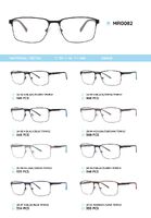 Metal frame with temples made of TR-90 material MR0082