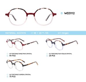 Plastic frames for glasses acetate material WD3112