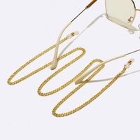 Gold-colored metal non-slip chain, for glasses and masks GL1648