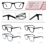 Plastic TR90 frame with spring hinges LE1056-DA