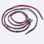 Metal non-slip chain ethnic style, 3 piece multi-color, for glasses and masks GM106