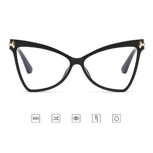 Plastic TR90 glasses with blue light protection for women 2077-5040-PN
