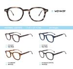 Plastic acetate eyeglasses frame for women WD1443P