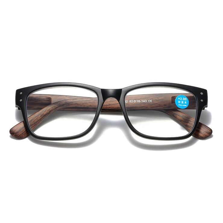 Plastic glasses for reading with Blue Light Cut, diopters from +1.00 to +4.00, RMC=62-64, KY8502