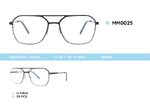 Metal men's frame for glasses MM0025