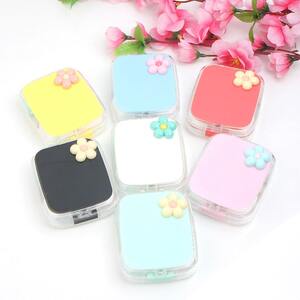 Contact lens kit with mirror and tweezers 98255