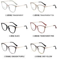 Оправа для очков пластиковая TR90 с защитой от синего света, с флексом FA87125