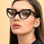 Plastic glasses with blue light protection for women 97398-5118-68224-PN