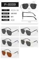 Metal men's polarized sunglasses Wilibolo P-8009