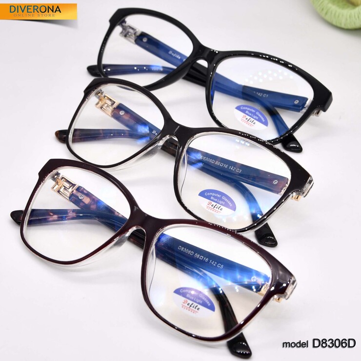 Glasses for computer work Defile电脑镜 packaged D8306D