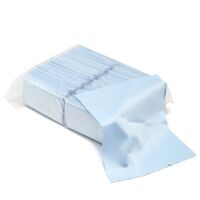 Microfiber cloth for cleaning glasses lenses, individually packaged, density 180 gsm (g/m2), size 13*13 / 15*15 / 15*18 cm
