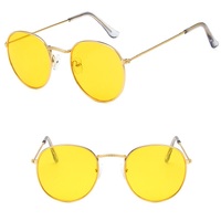 Color lenses polarized sunglasses for drivers 3447