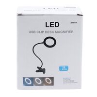 Лупа настольная с подсветкой 230695-XX, увеличение: 10X