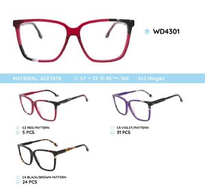 Plastic acetate eyeglasses frame for women WD4301