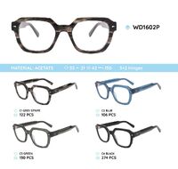 Plastic acetate eyeglasses frame WD1602P