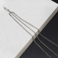 Металлическая нескользящая цепочка, для очков и масок GL034