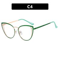 Metal glasses with blue light protection for women 1820-PN
