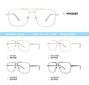 Metal men's frame for glasses MM2081