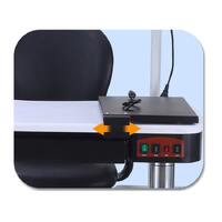 Combined table + chair C-380A, tabletop 880*580 mm