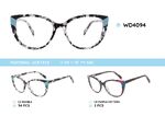 Plastic acetate eyeglasses frame for women WD4094