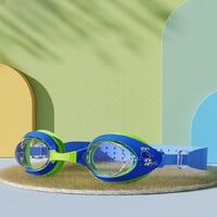 Swimming waterproof anti-fog goggles for kids (3-15 years), with cap, 626-YU