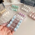 Soft contact lens kit with 4 containers W-XS四副装RGP