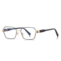Оправа женская металлическая + пластик TR90, линзы-блюблокеры с защитой от ультрафиолета и синего света More FCS3161