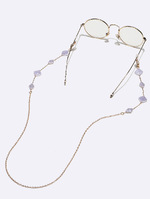 Glasses chain with crystals GL1328