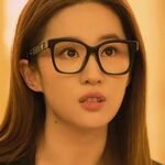 Plastic glasses with blue light protection for women 5592-PN