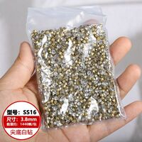 Set of rhinestones with a pointed bottom for frames and glasses repairing and decorating JD0007-AB